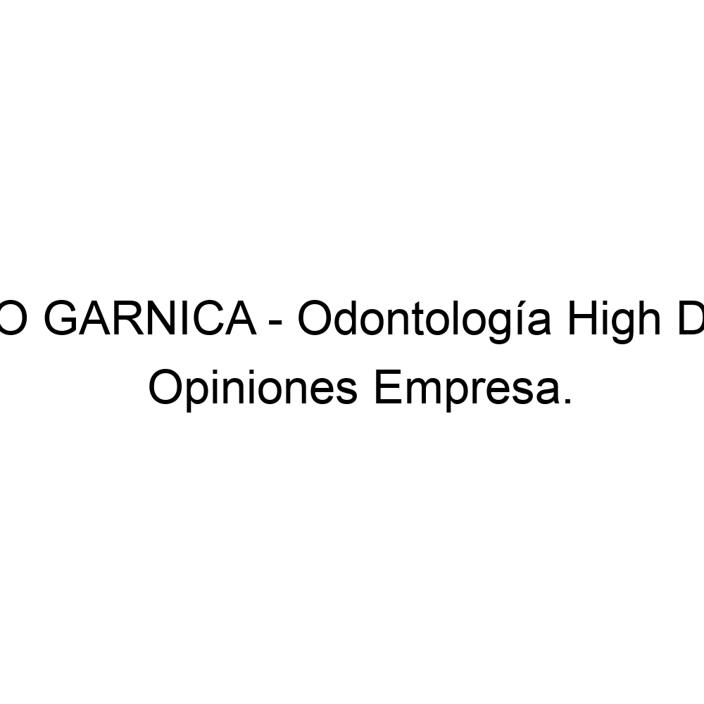 Opiniones DR. CIRO GARNICA Odontolog a High Definition